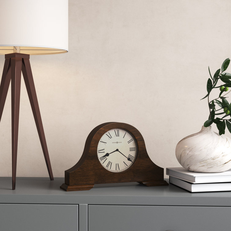 Howard Miller Humphrey Traditional Analog Quartz Tabletop Clock in